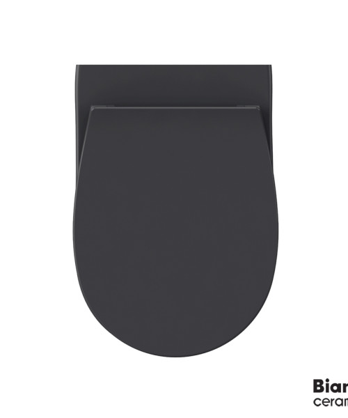 Λεκάνη Κρεμαστή Lenta/53 Rimless Anthracite Matt